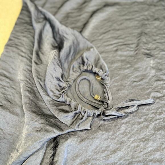 MICHAEL Michael Kors black oversized blouse size large - Picture 8 of 8